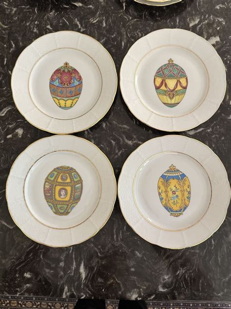 faberge egg plates china